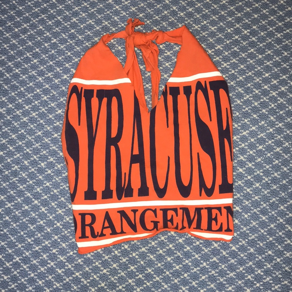 SYRACUSE university vintage halter top